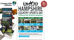 Desktop Screenshot of hampshirecountrysportsday.co.uk